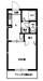 1K間取り図